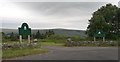 The entrance to Alston Moor Golf Club