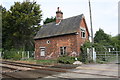 House at level crossing west of Bottesford station