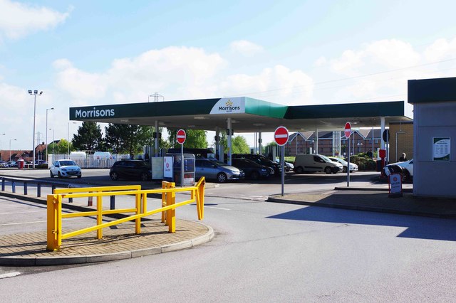 Morrisons Petrol Station, off Moorhead Drive, Bramley, Rotherham