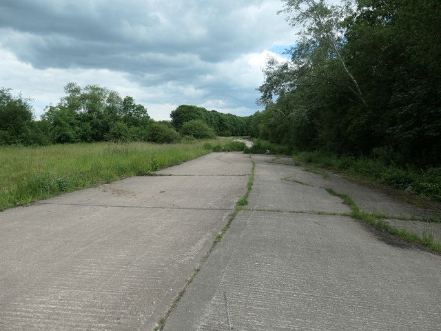 Access road to the demolished Bennerley Disposal Point