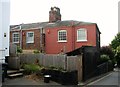 The rear of a terrace by the St Leonards/Rosary roads junction