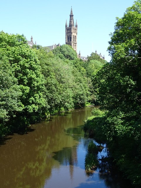 Tower on the University of Glasgow