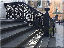 NS5766 : Cast-iron balustrade, Woodlands Terrace, Glasgow by Robin Stott