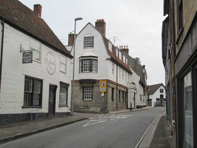 Sturminster Newton town centre