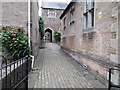 Passage way to the Congregational Church in North Street