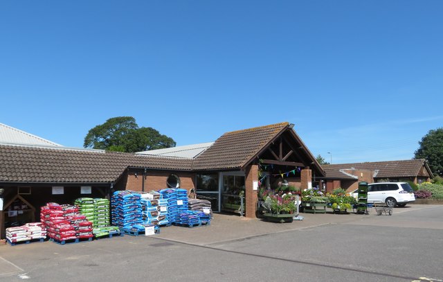 St Bridgets Garden Centre, Clyst St Mary © John C :: Geograph Britain ...