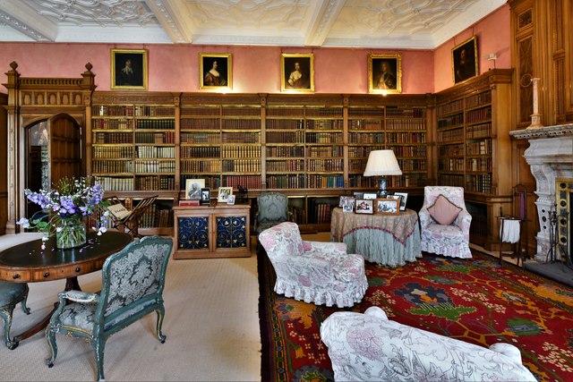 Holker Hall: The Library © Michael Garlick cc-by-sa/2.0 :: Geograph ...