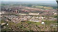 Scunthorpe Steel Works and Industrial Estate: aerial 2019