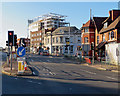 At the corner of Radcliffe Road