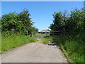 Gated farm track off Measham Road, Packington