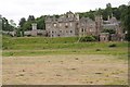 Abbotsford viewed from the banks of the Tweed