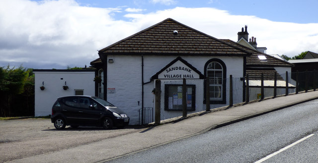 Sandbank Village Hall © Thomas Nugent Cc-by-sa 2.0 :: Geograph Britain 