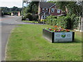 Ponthir Community Council flower tub