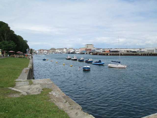 Weymouth Quay, from Nothe Point