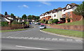 Modern houses in Brooklea, Caerleon