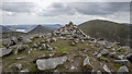 J3028 : Summit cairn, Slieve Meelmore by Rossographer