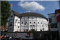 View of the Globe Theatre from the South Bank