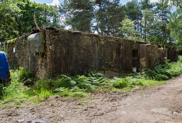 WWII Shropshire, RAF Tilstock - technical site Operations Block (2)