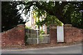 Entrance to Church House Farm