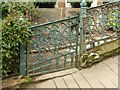 Cast iron gate, Gardner Street, Partick