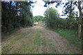 Footpath meets the road