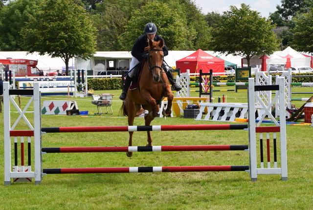 Horse jumping - 179th Omagh Annual... © Kenneth Allen :: Geograph Ireland