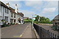 Bus stop on B3225, High Street, Porlock