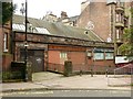 The back of Charing Cross Mansions