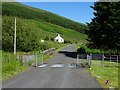 Cattle grid near Invergroin