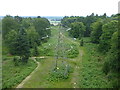 TQ0859 : View from the Gothic Tower at Painshill by Marathon