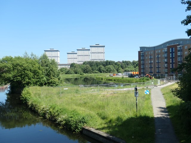 Firhill Basin, Forth & Clyde Canal
