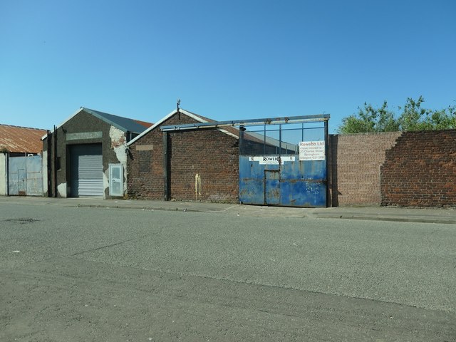 Rowebb Ltd's former premises, Bardowie... © Christine Johnstone ...