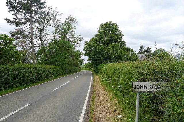 Twyford Road entering John O'Gaunt
