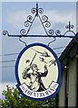 Pub sign: The Countryman Inn, near Shipley