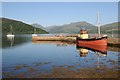 NN0908 : The pier at Inveraray by Philip Halling