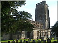 St Mary in the evening sunlight