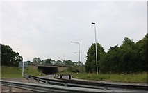 TL1598 : Nene Parkway at the junction of Longthorpe Parkway by David Howard