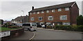 Houses at the southern end of Dart Road, Newport