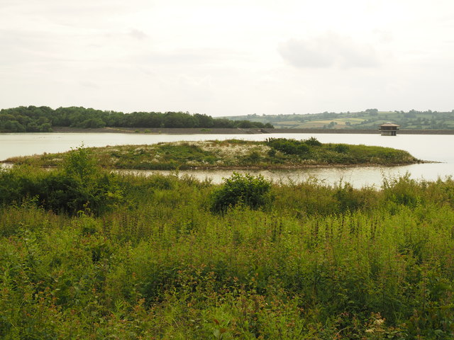 Small Island in Carsington Water