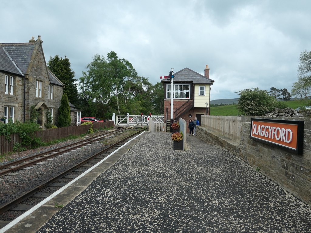 Slaggyford Station © Christine Johnstone cc-by-sa/2.0 :: Geograph ...