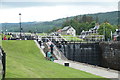 Locks on the Caledonian Canal at Fort Augustus