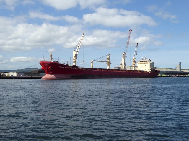 "Federal Rhine" in Belfast Port