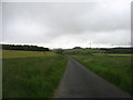 Minor road heading east from Portsoy