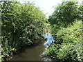 Nottingham Canal, east from Newmanleys Road swingbridge