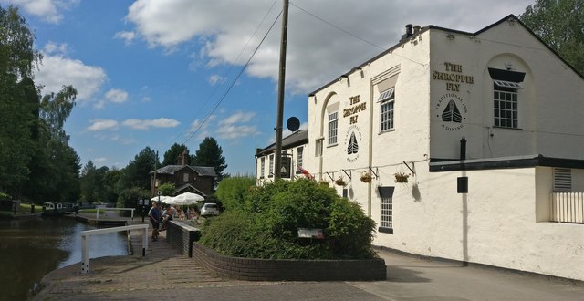 The Shroppie Fly at Audlem