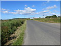 Road (B7021) approaching Craigcroft