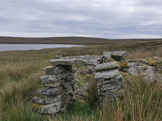 Shieling hut by Loch Foisneabhat, Isle of Lewis