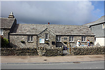 SX0588 : Tintagel Women's Institute Hall, The Gift House, Fore Street, Tintagel by Jo and Steve Turner