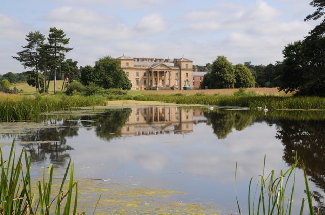 Croome Court and Croome River