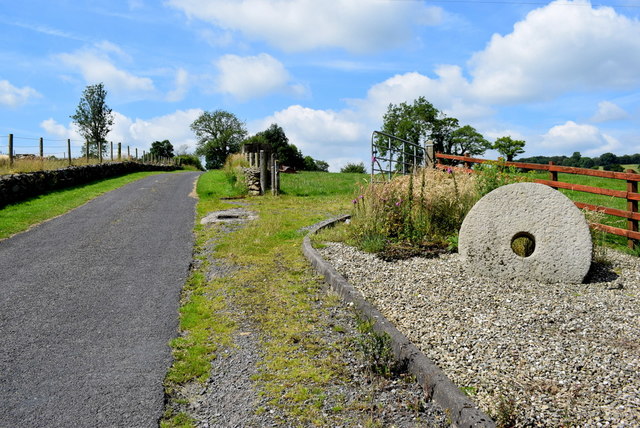 Millstone along Killynure Road